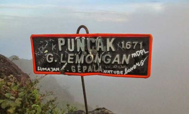 Gunung Lemongan Lumajang