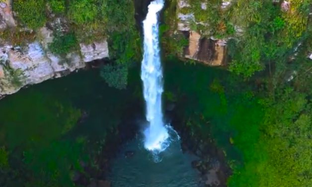 wisata air terjun putri malu